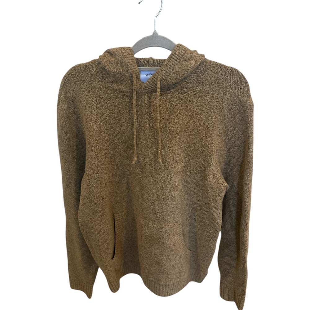 Mens old navy hooded sweater with front pockets size medium